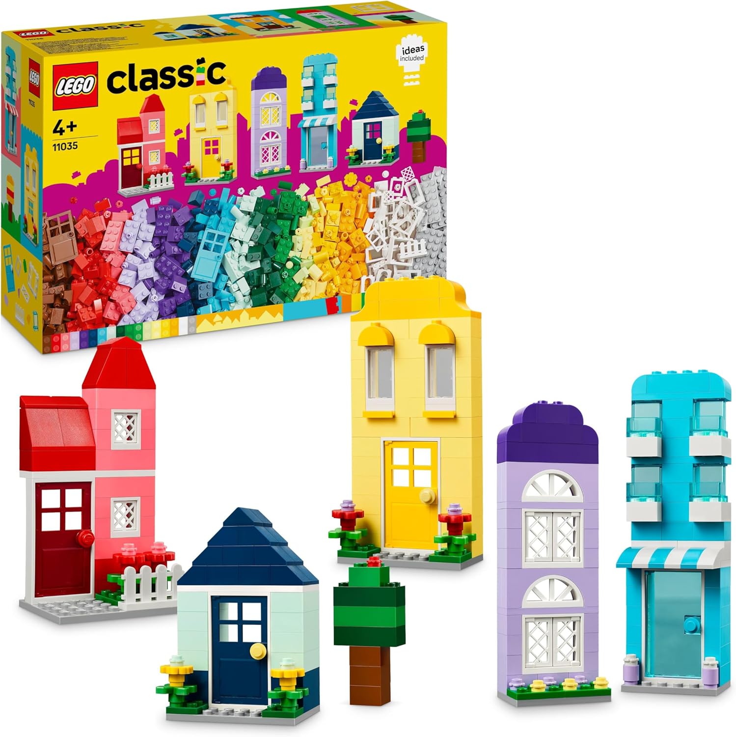 LEGO Classic Creative Houses, Bricks Building Toy...