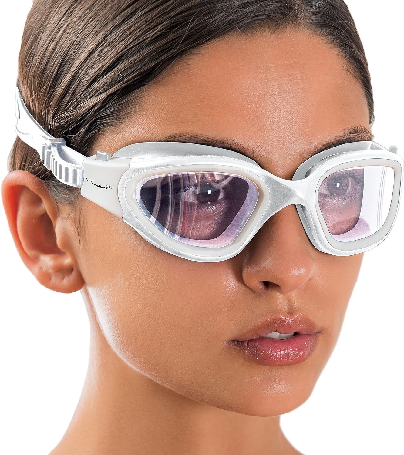 AqtivAqua Swimming Goggles, DX Wide View Swim Goggles for Adult Men Women, Anti...