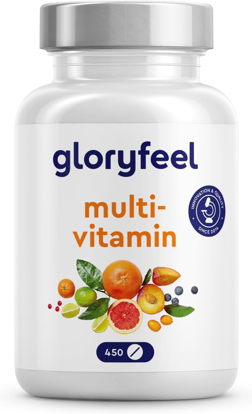 Multivitamins & Minerals - 450 Vitamin Tablets (15 Months Supply) - High Dose Mu...