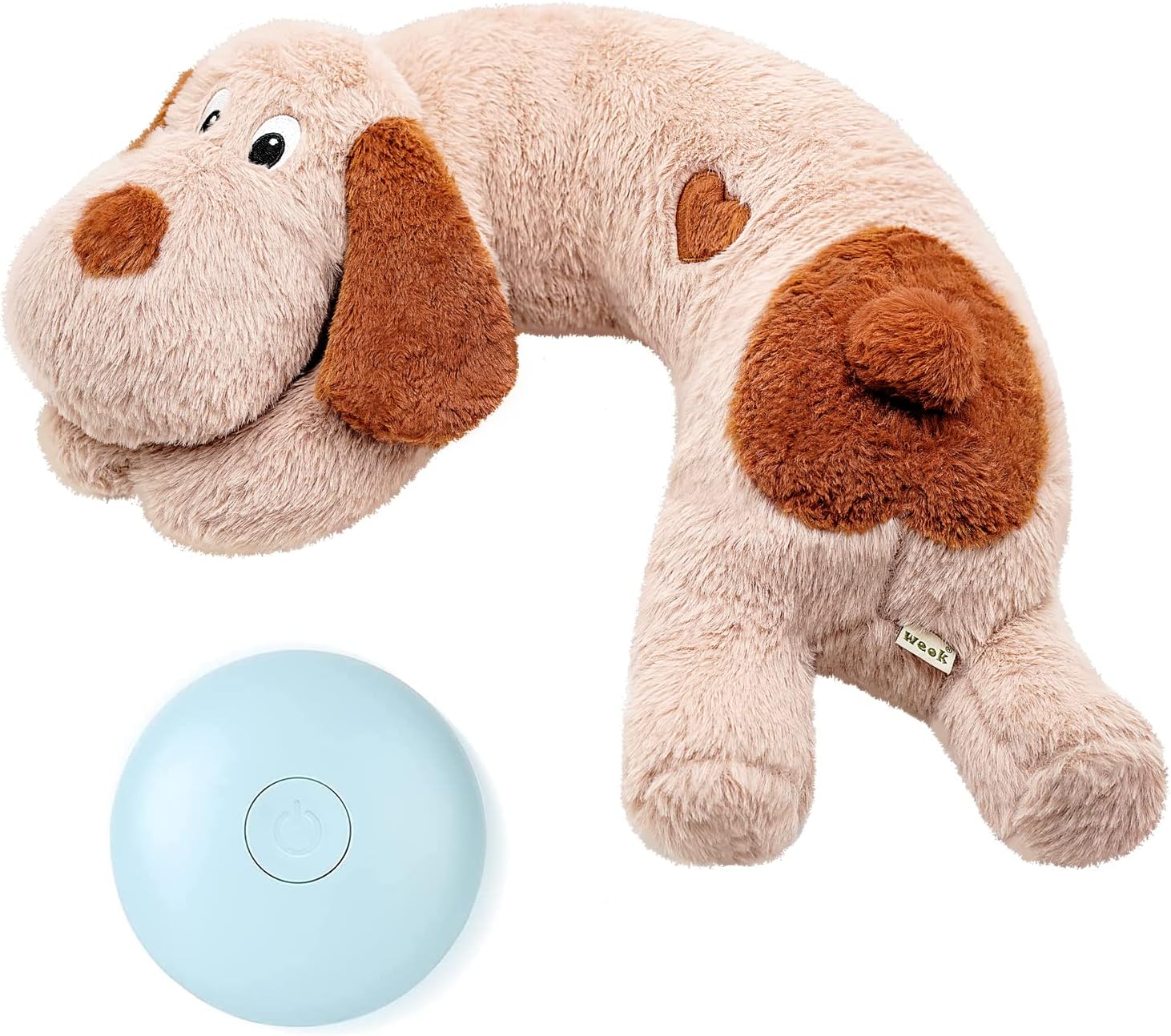 WEOK Puppy Toy with Heartbeat, Heartbeat Toy for Puppy, Dog Heartbeat, Dog Toy S...
