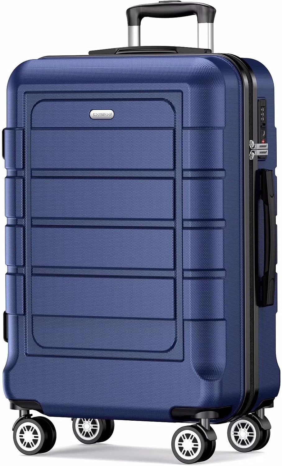 SHOWKOO Suitcase Large 28-Inch Expandable PC+ABS Hard Shell Travel Luggage Light...