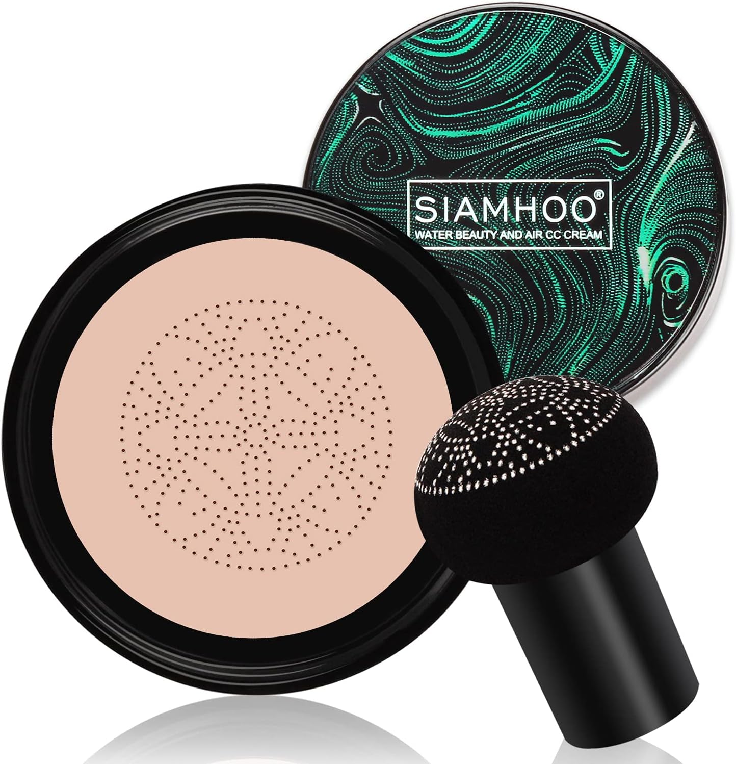 SIAMHOO CC Cream Foundation with Mushroom Head Air Cushion CC Cream Foundation F...