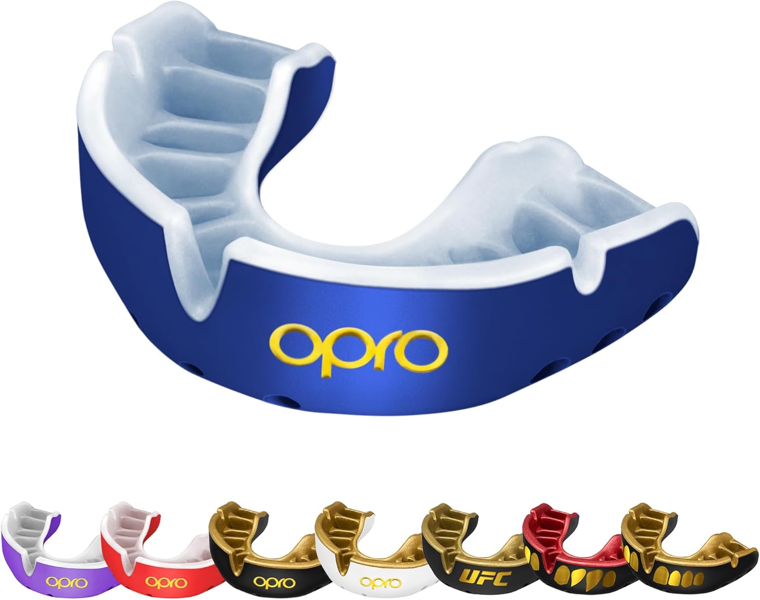 OPRO Gold Level Mouthguard, Adults and Kids Sports Mouth Guard, Featuring Revolu...