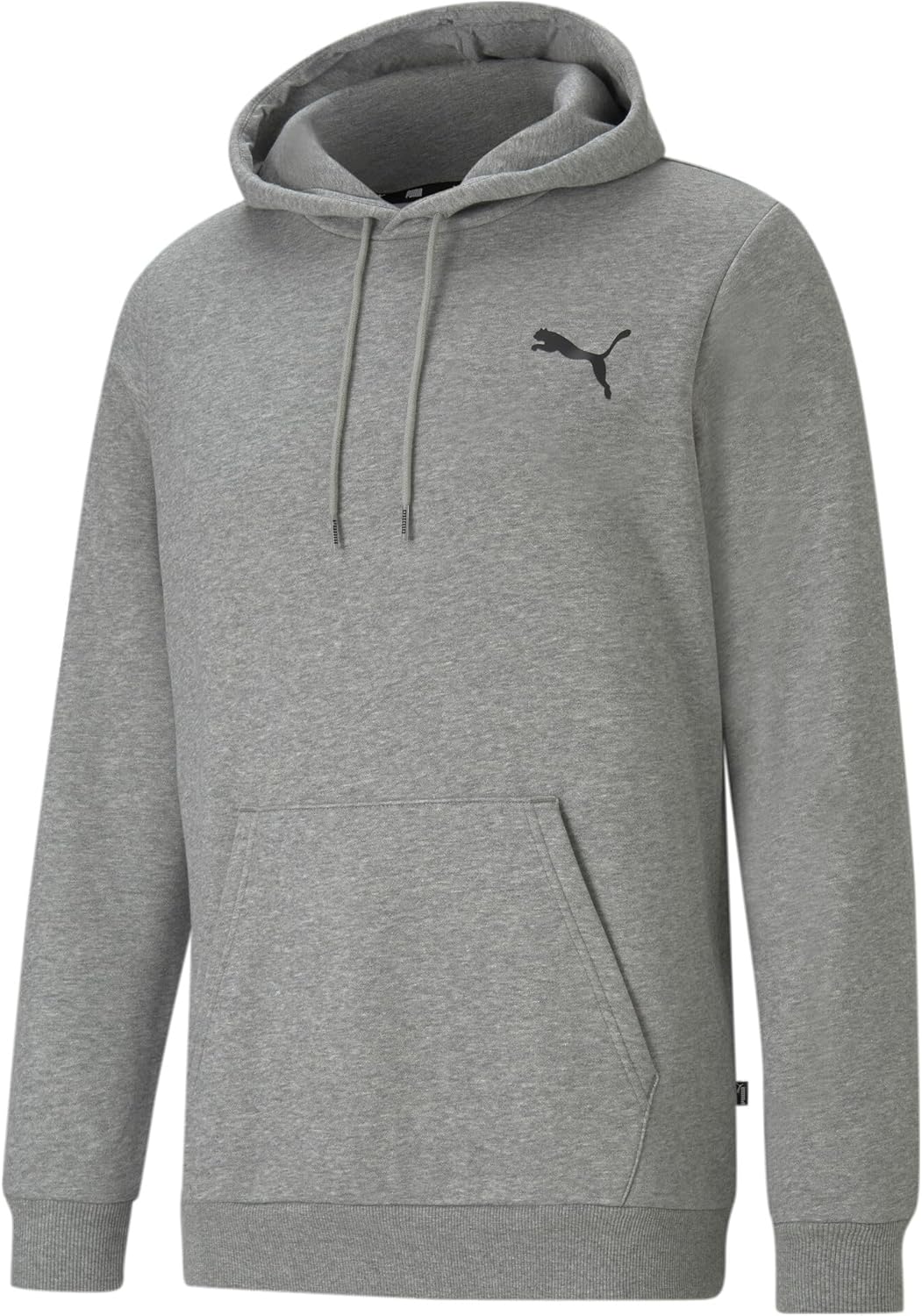 PUMA Men's Ess Small Logo Hoodie Fl Sweat XL Medium Gray Heather-cat