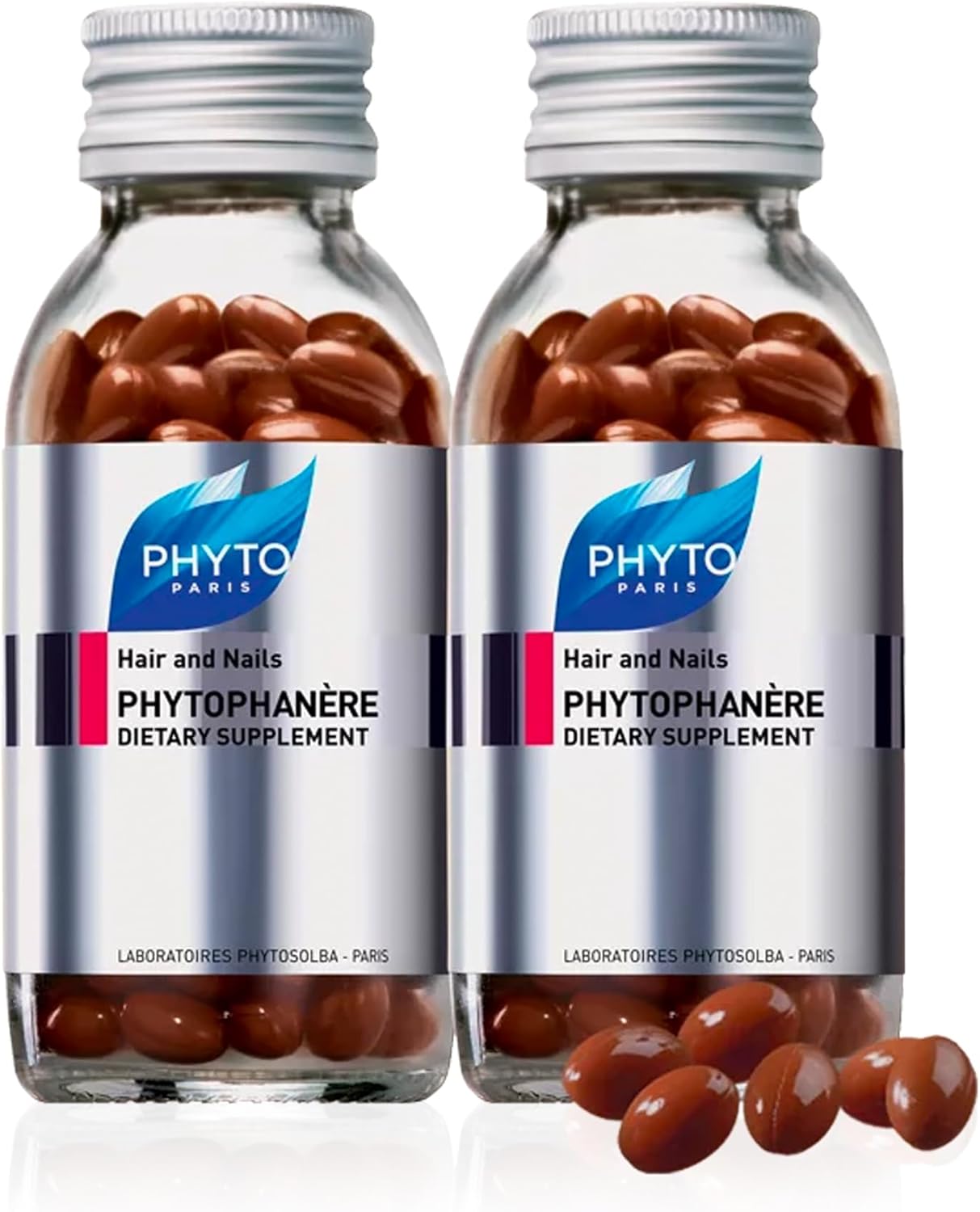 PHYTO Phytophanère 100% Natural Hair Loss Thinning Dietary Supplement, 4-Month S...