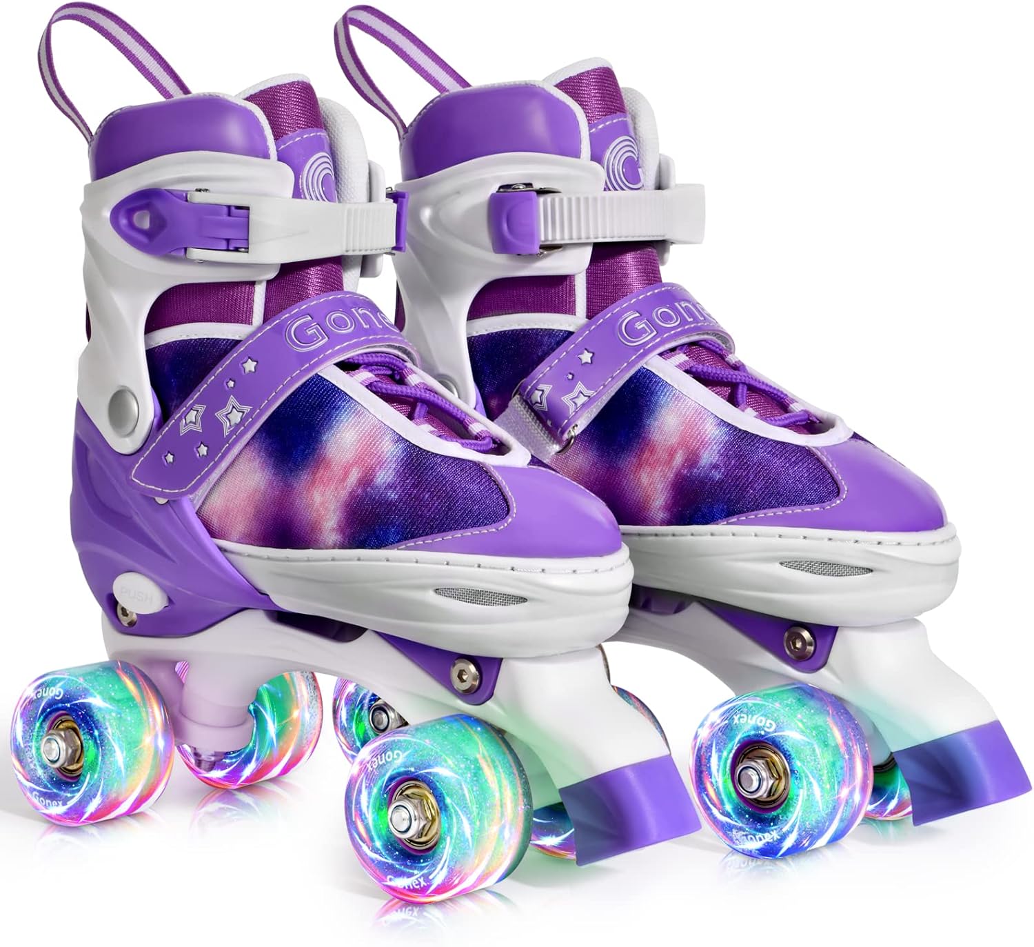 Gonex Roller Skates for Girls Kids Boys Women with Light up Wheels and Adjustabl...