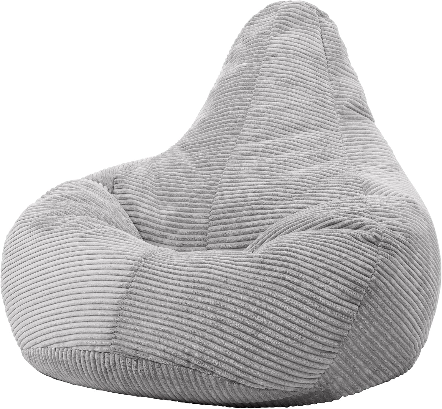 icon Dalton Cord Recliner Bean Bag Chair, Large Lounge Chair Gaming Bean Bags fo...