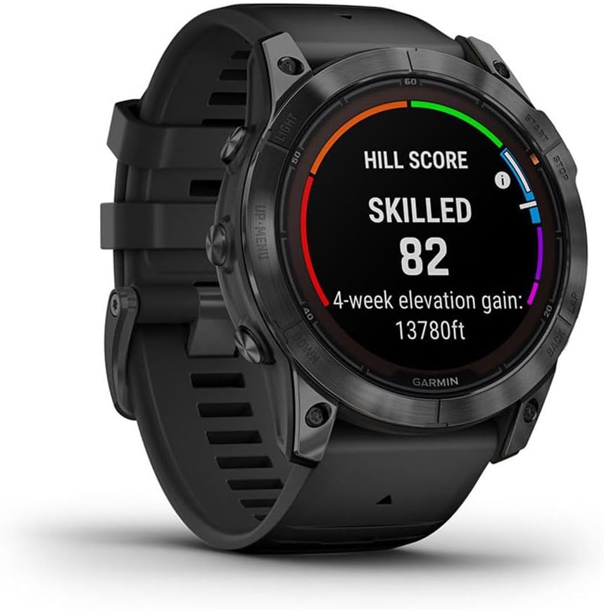 Garmin fēnix 7X PRO SOLAR, Large Premium Multisport GPS Smartwatch, Solar Chargi...