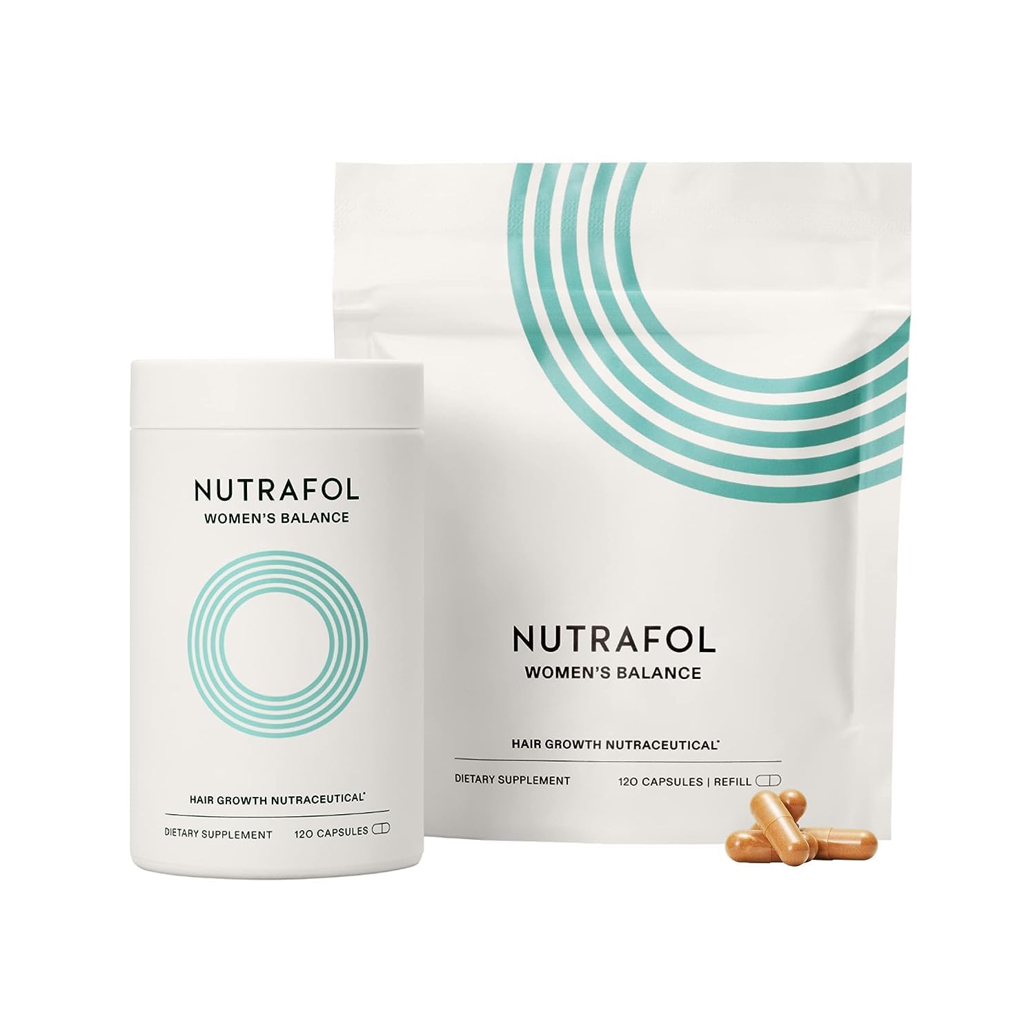 Nutrafol Women's Balance Hair Growth Supplements, Dermatologist Recommended, Age...