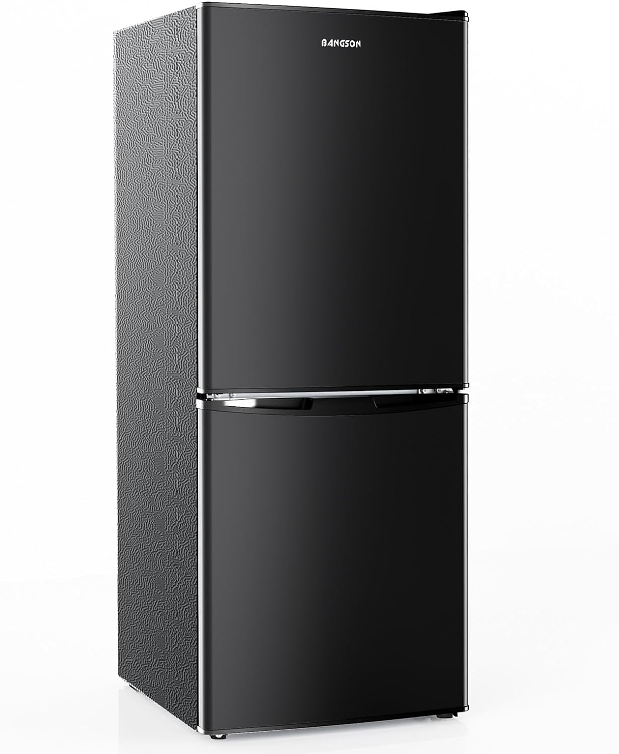 BANGSON Small Refrigerator with Freezer, 4.0 Cu.Ft, Small Fridge with Freezer, 2...