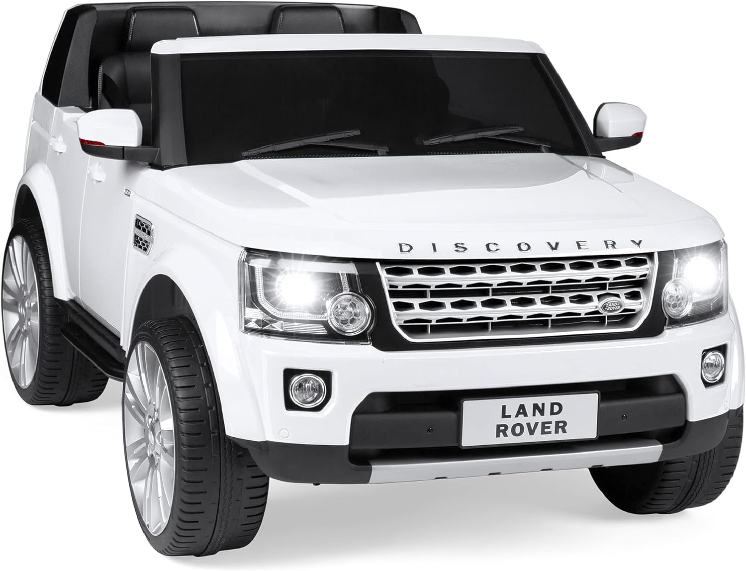 Best Choice Products 12V 3.7 MPH 2-Seater Licensed Land Rover Ride On Car Toy w/...