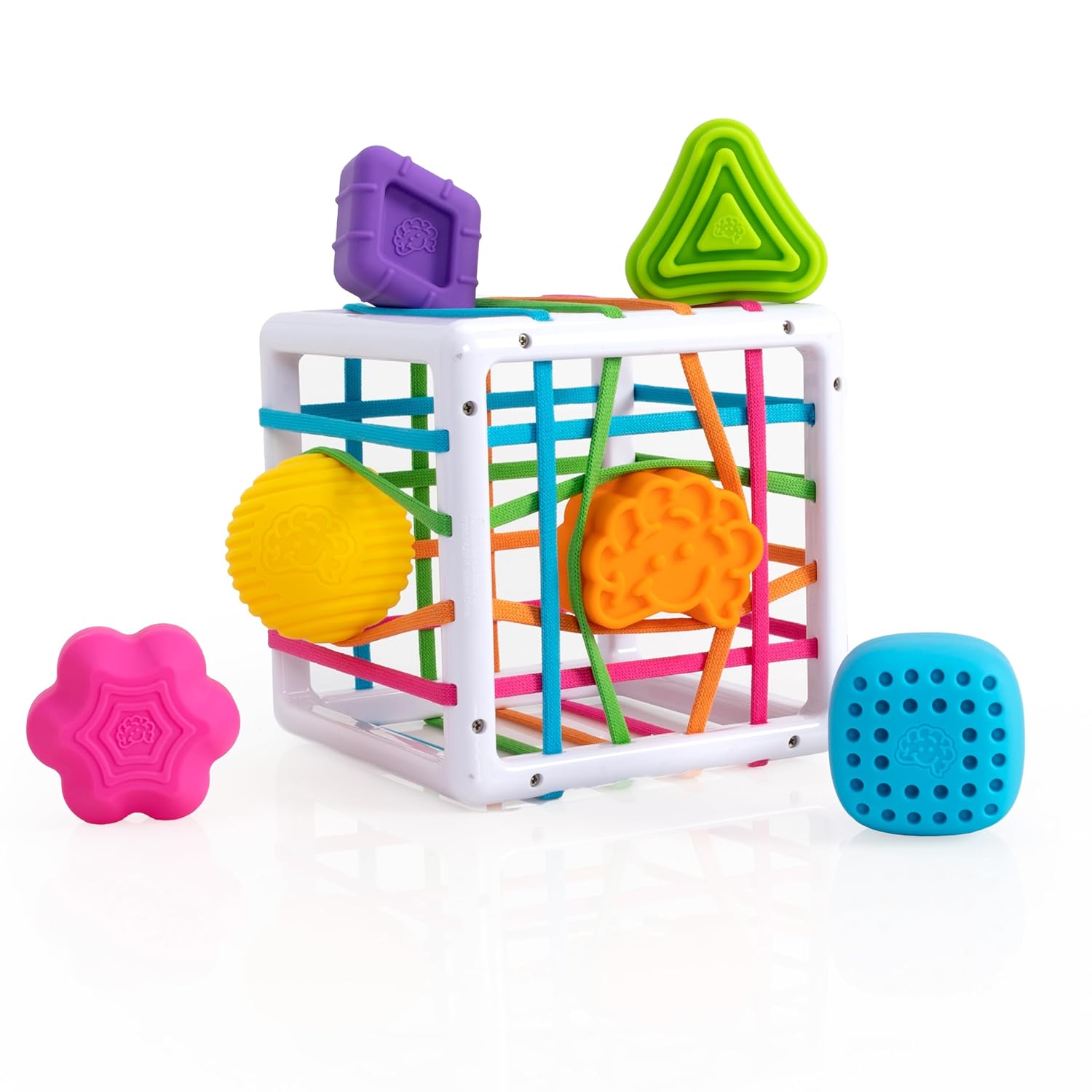 Fat Brain Toys InnyBin Shape Learning Toys, Sensory Toys for Babies and Toddlers...