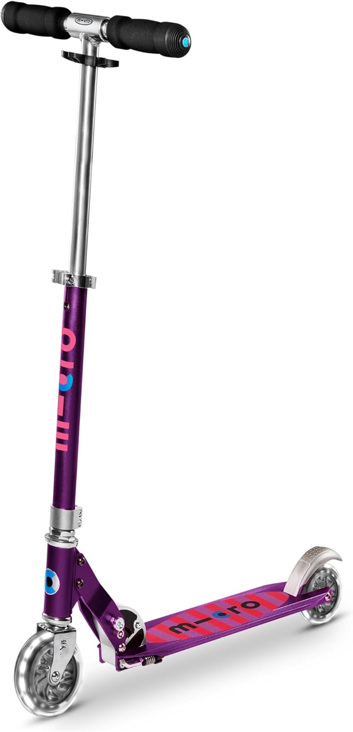 Micro Scooters | Micro Sprite LED Children's Scooter | Handlebar Adjustable | Li...
