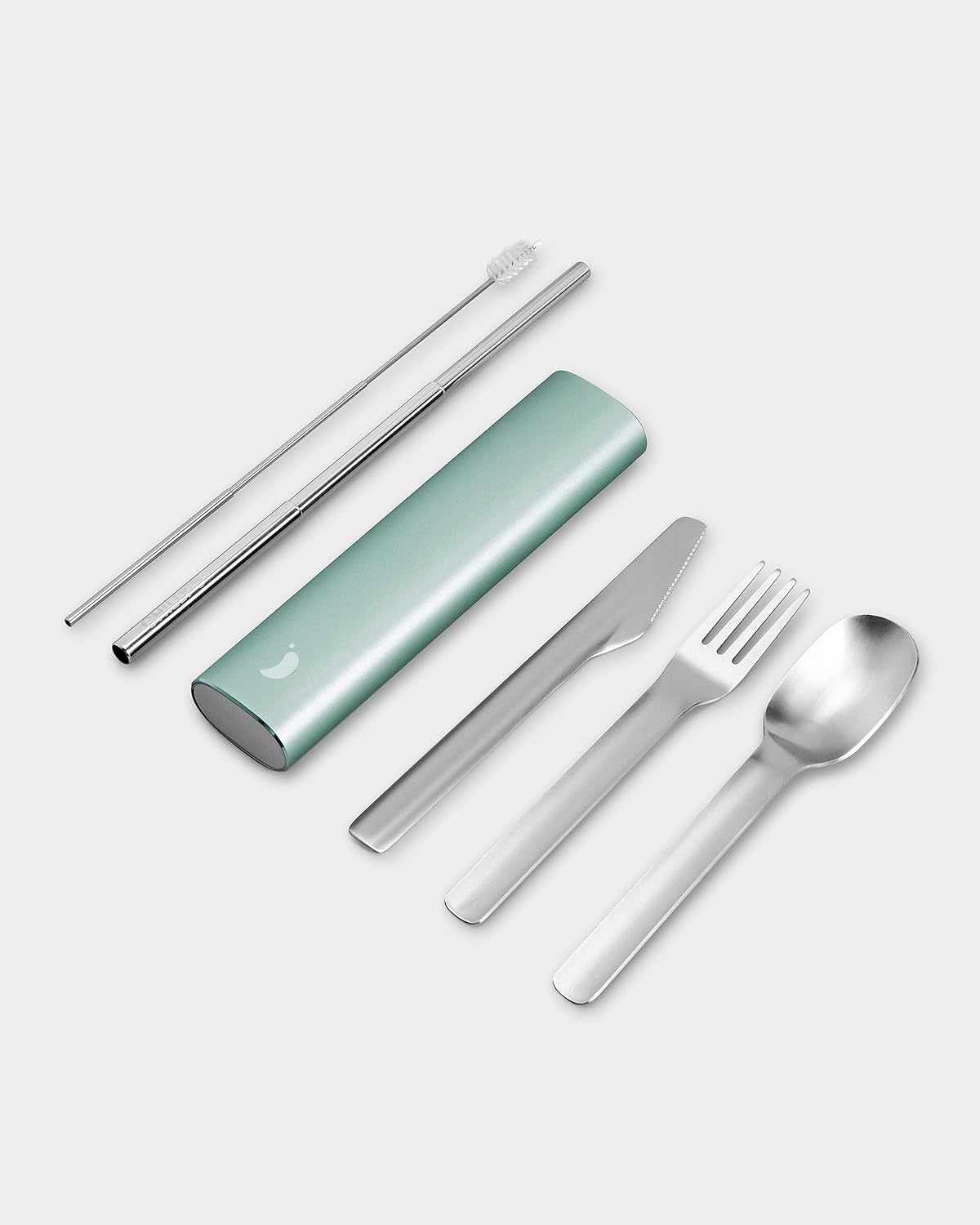 Chilly's Cutlery - Stainless Steel Utensils with Aluminium Travel Case - Knife,...