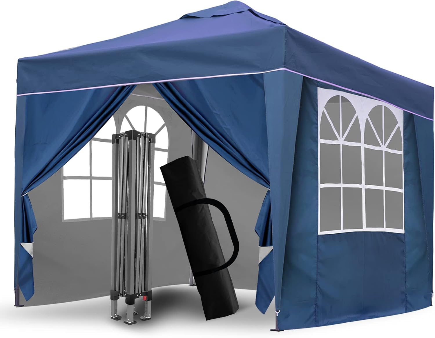SANHENG Pop Up Gazebo, Pop Up Tent with Weights, Fully Waterproof, All Weather G...