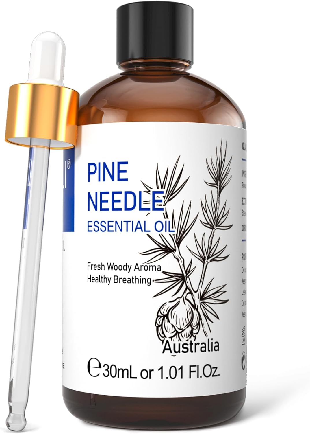 HIQILI 1 Fl Oz Pine Essential Oil, 100% Pure Natural for Diffuser, Candle Making...