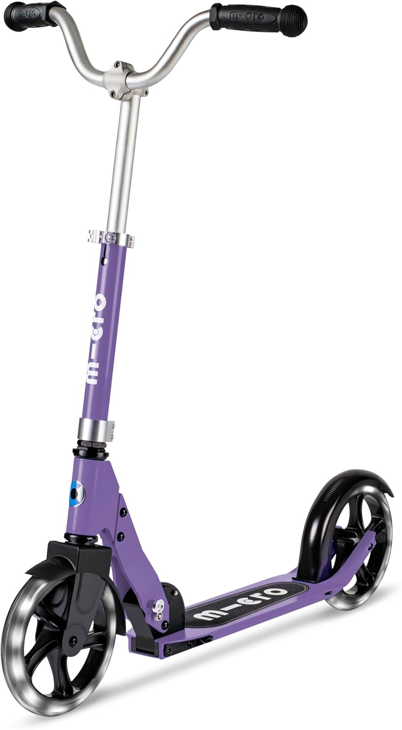Micro Scooters | Cruiser LED Children's Scooter | Handlebar Adjustable | Lightwe...
