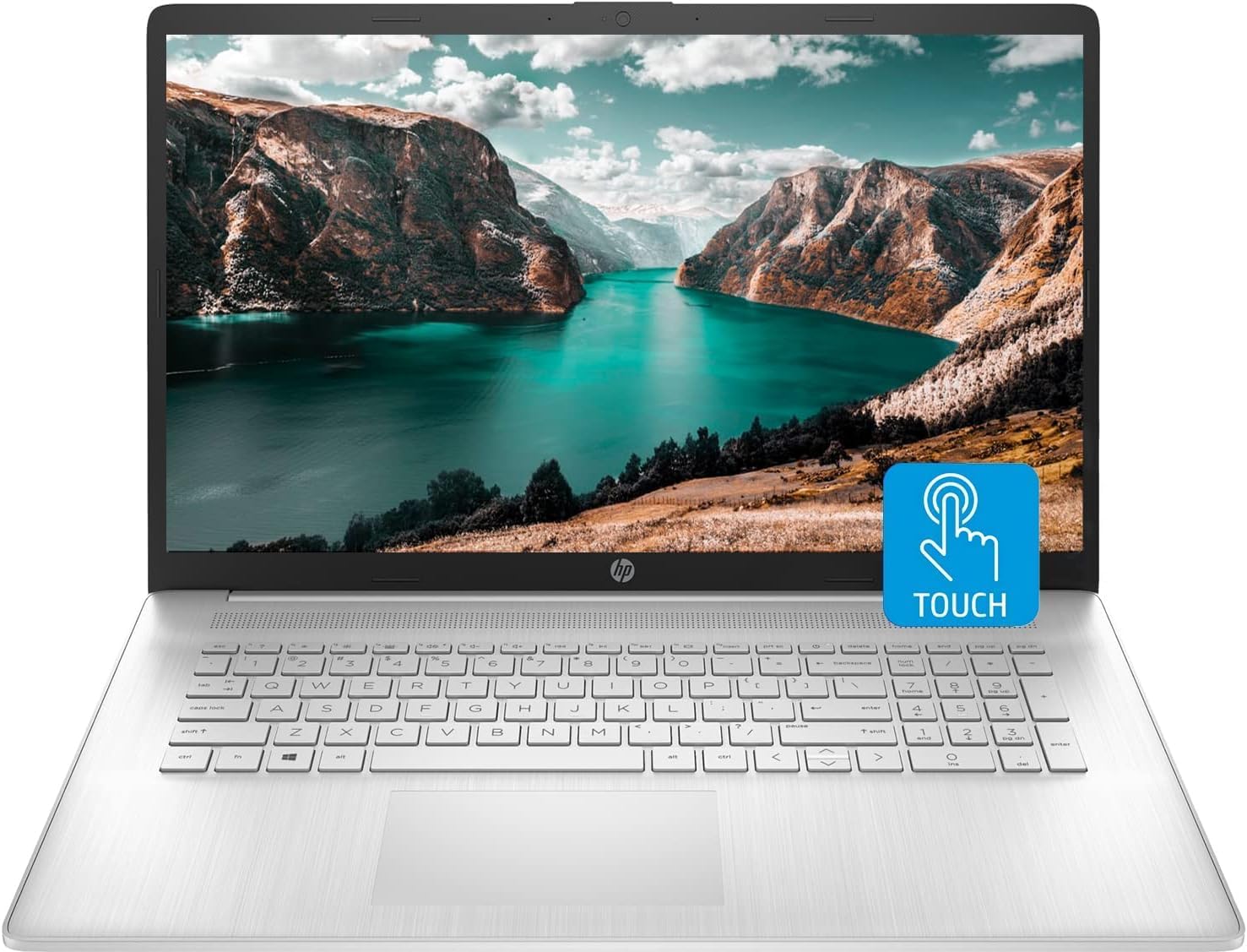 HP 17 Laptop, 17.3" HD+ Touchscreen Display, 12th Gen Intel Core i7-1255U, 64GB...