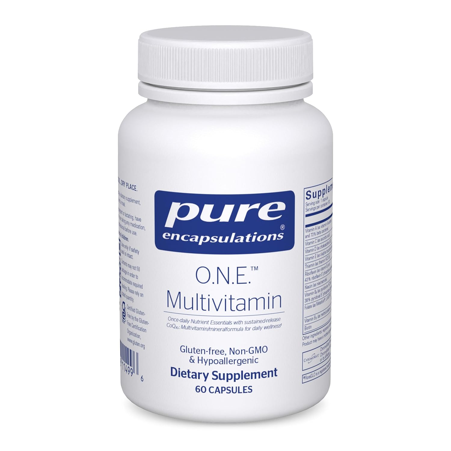 Pure Encapsulations O.N.E. Multivitamin - Once Daily Multivitamin with Antioxida...