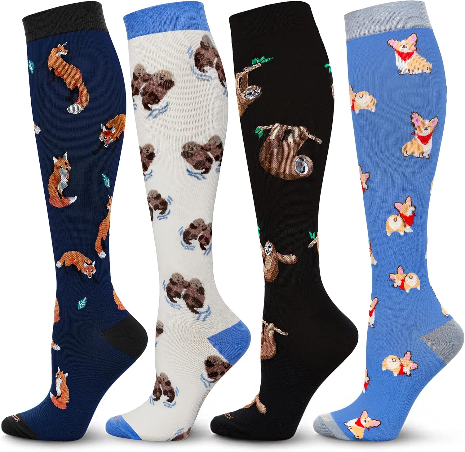 LEVSOX Compression Socks Women and Men, 20-30mmHg, Best for Nurses, Travel, Preg...