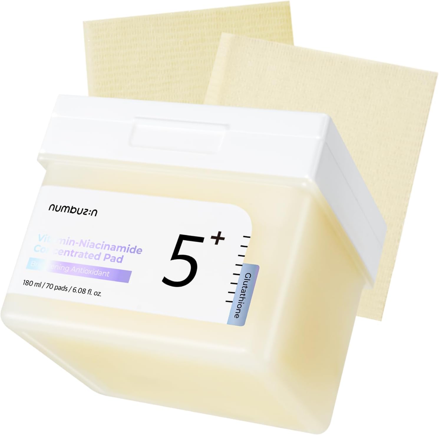numbuzin No.5+ Vitamin-Niacinamide Concentrated pad | Double- Sided Pad with Glu...
