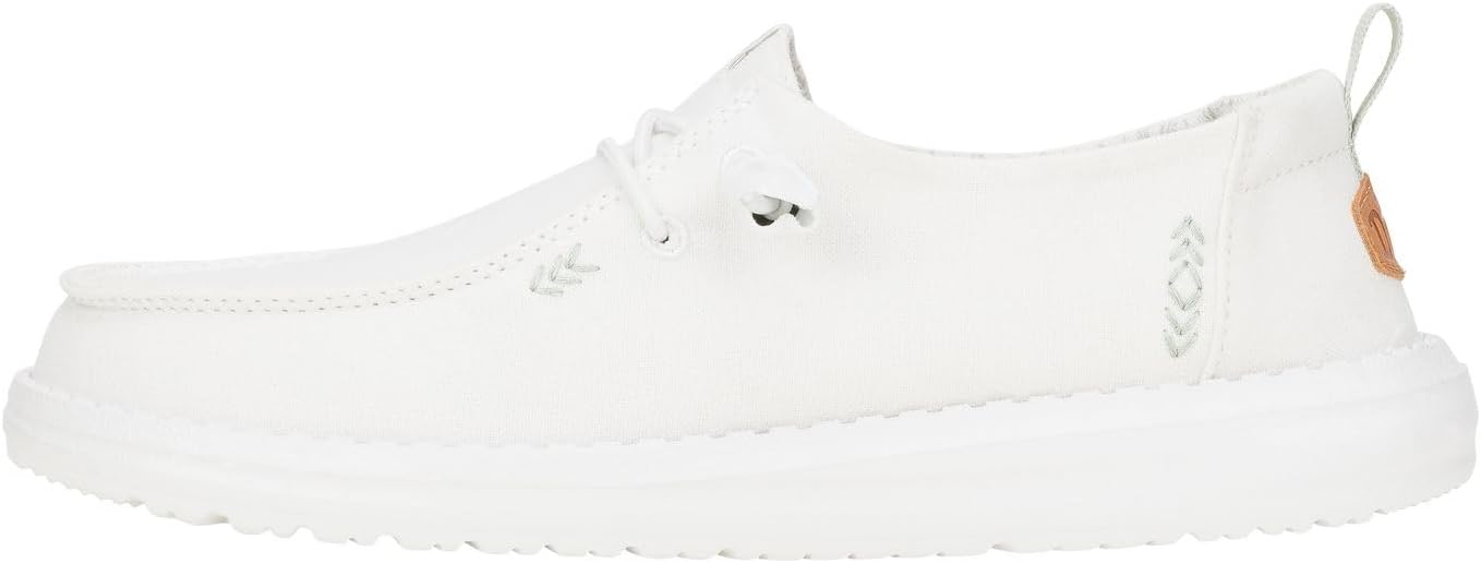 Hey Dude Women's Wendy Chambray 5 Bright White