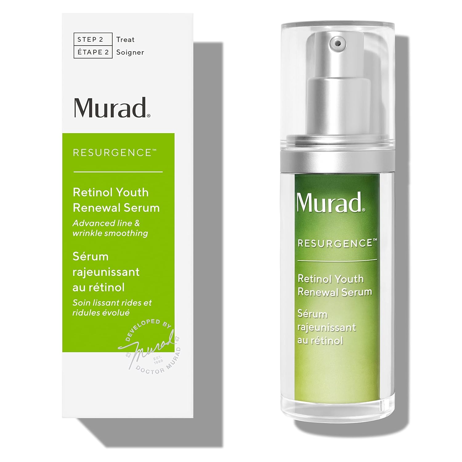 Murad Retinol Youth Renewal Serum - Fast-Acting Retinol Serum for Face and Neck...