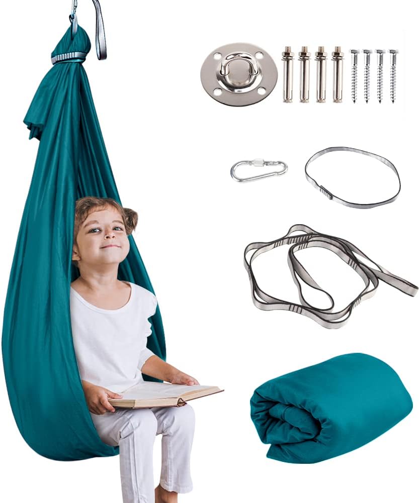 Sensory Swing for Kids with Special Needs (Hardware Included) Therapy Swing Cudd...