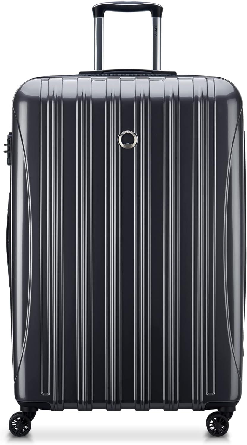 DELSEY PARIS Helium Aero Hardside Expandable Luggage with Spinner Wheels, Titani...