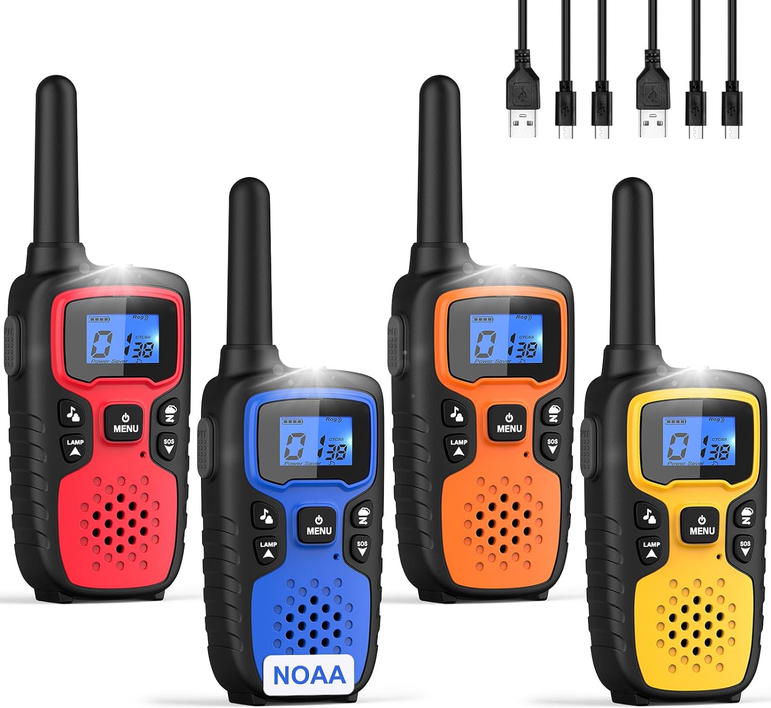 Wishouse Walkie Talkies for Adults Long Range-Handheld 2 Way Radios Rechargeable...