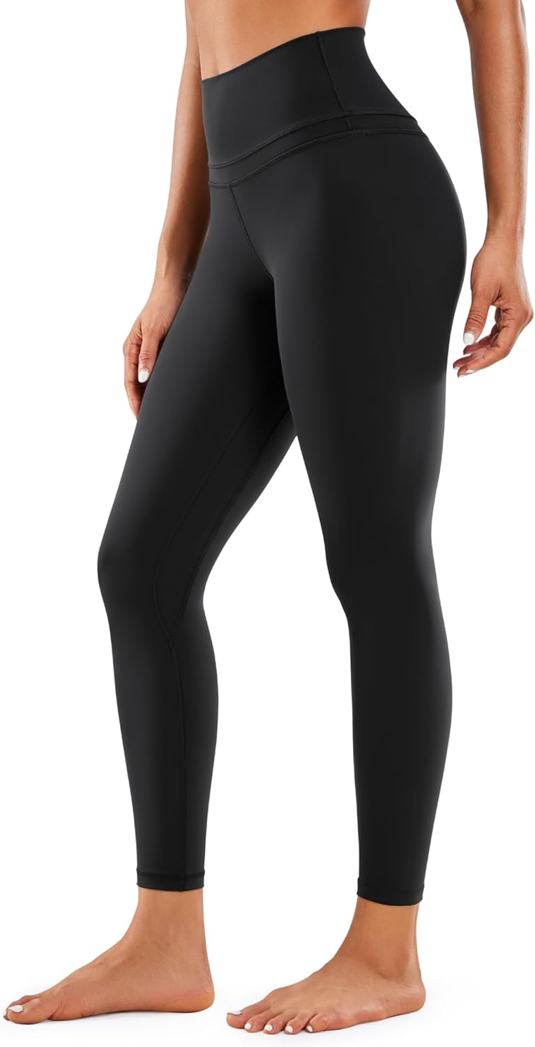 CRZ YOGA Womens Naked Feeling Workout 7/8 Yoga Leggings - 25 Inches High Waist T...