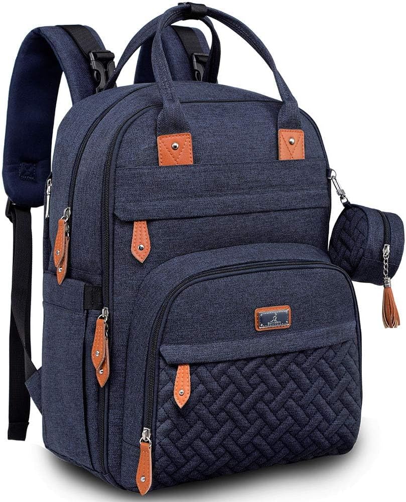BabbleRoo Baby Changing Bag Backpack, Nappy Changing Back Pack Diaper Bags with...