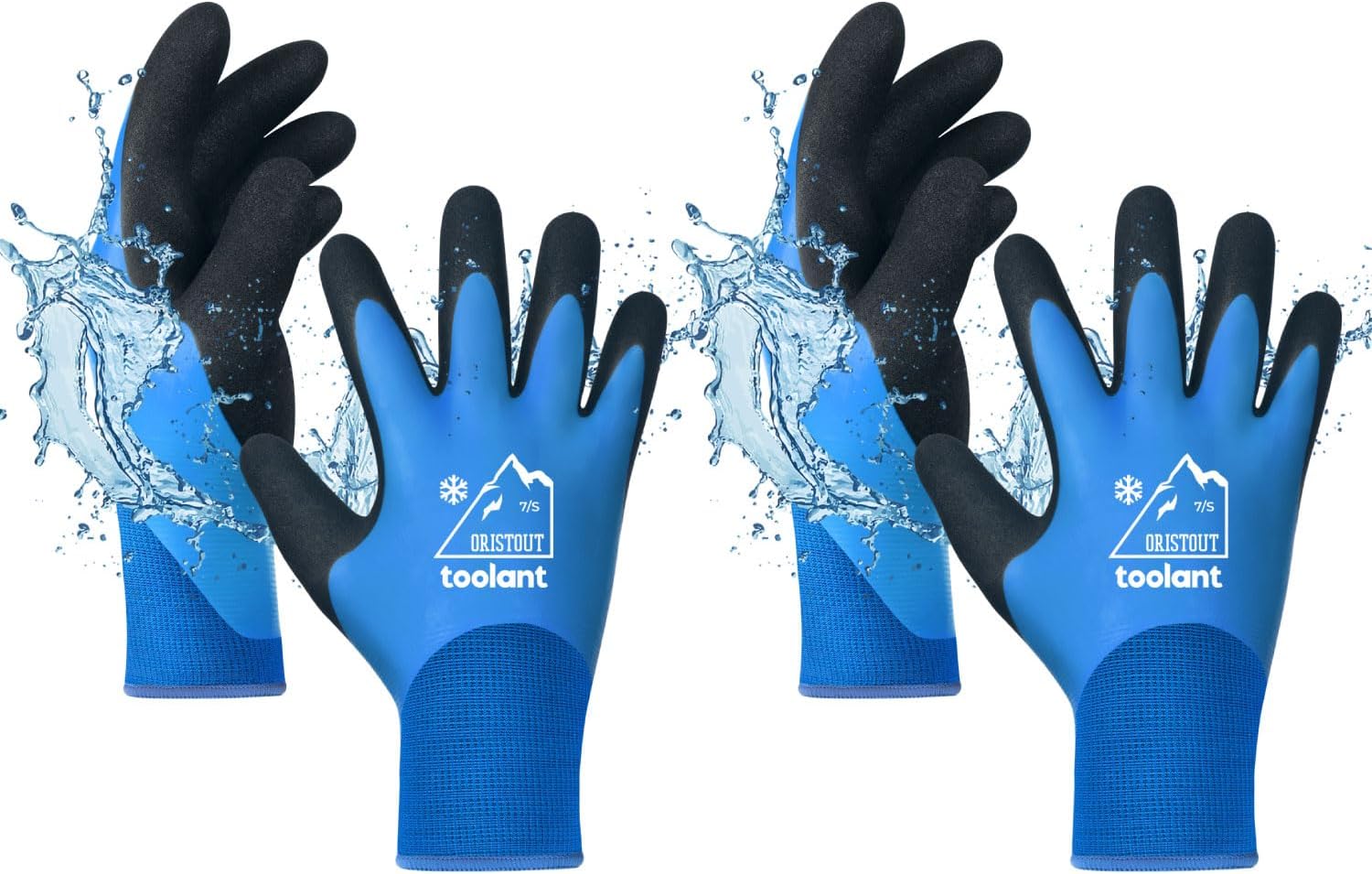 OriStout Waterproof Winter Work Gloves for Men and Women, Touchscreen, Freezer G...