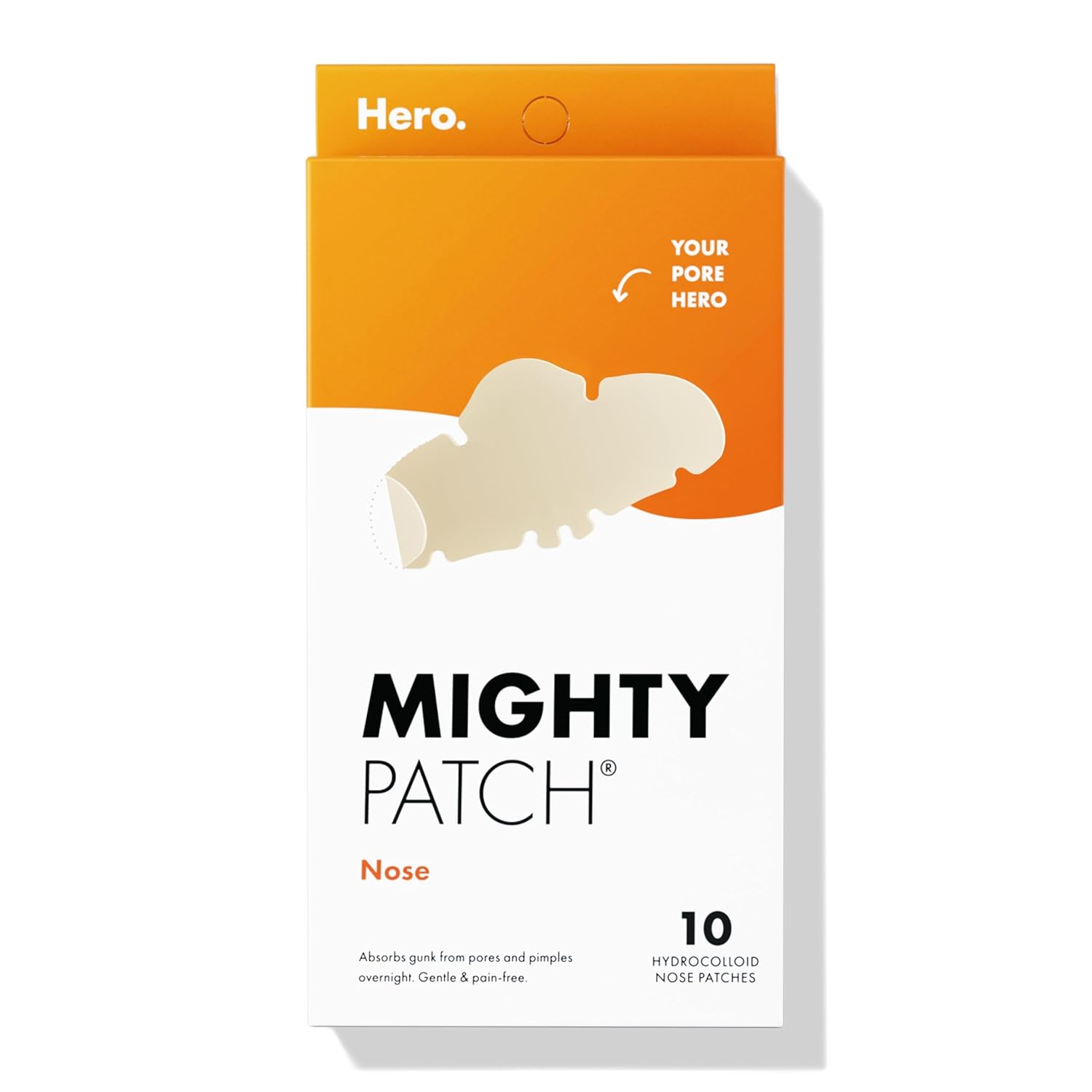 Mighty Patches for nose pores from Hero Cosmetics - XL Hydrocolloid Pimples, Zit...