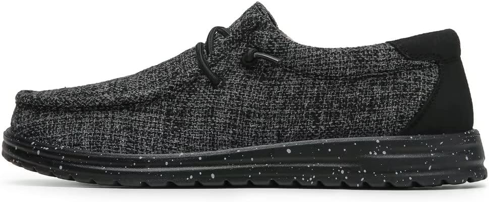 Mens Machine-Washable Casual Loafers, Men Slip On Comfortable and Breathable Boa...