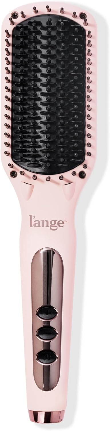 L'ANGE HAIR Le Vite Straightening Brush | Heated Straightener Flat Iron for Smoo...