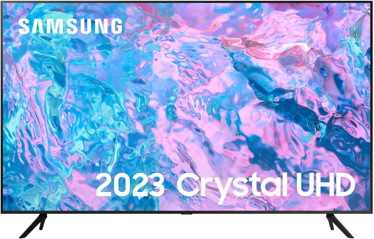 Samsung 55 Inch CU7100 UHD HDR Smart TV (2023) - 4K Crystal Processor, Adaptive...