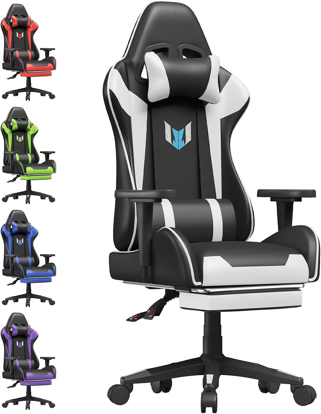 Racingreat Gaming Chair, Office Chair, Computer Chair, Sturdy PC Swivel Chair, E...