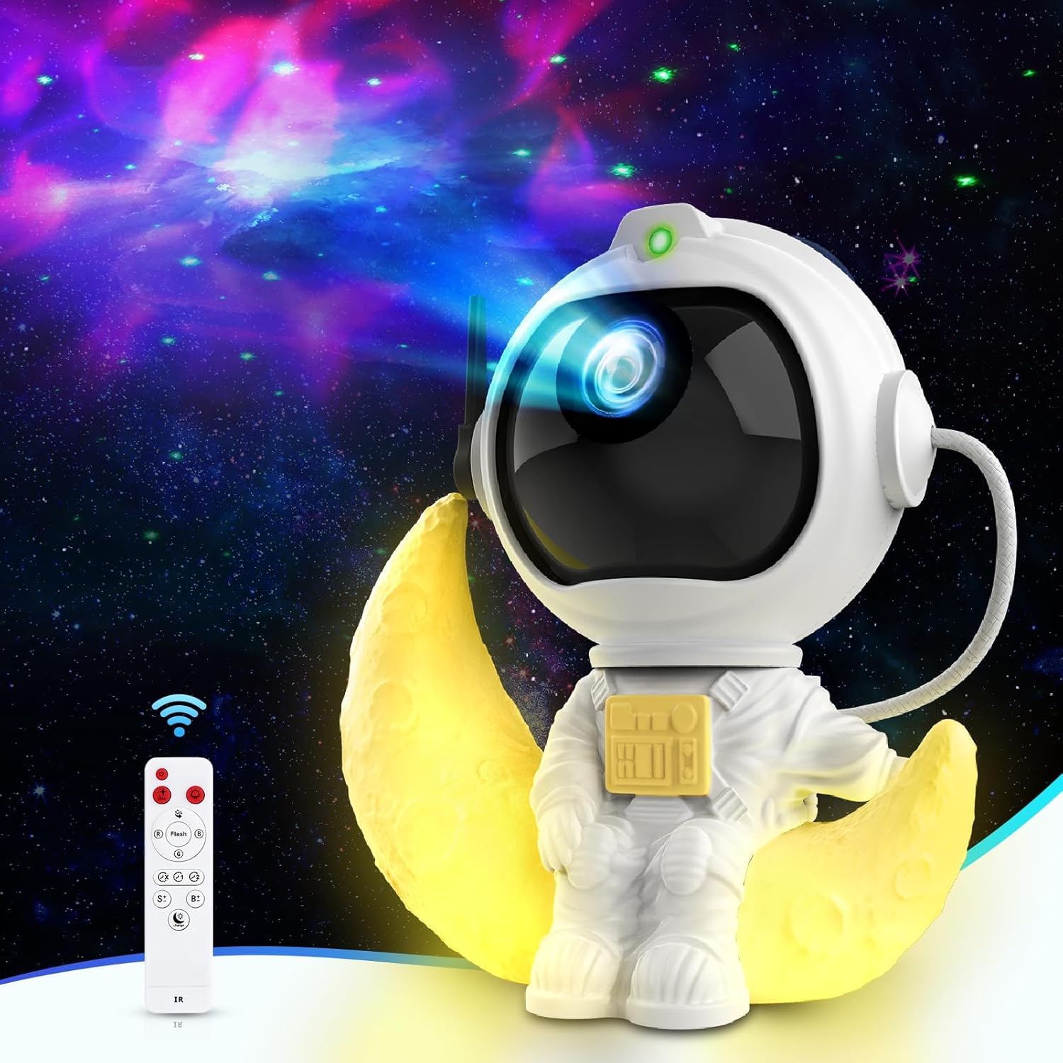 Kaishengyuan Astronaut Galaxy Projector,Star Night Light Projector for Kids and...