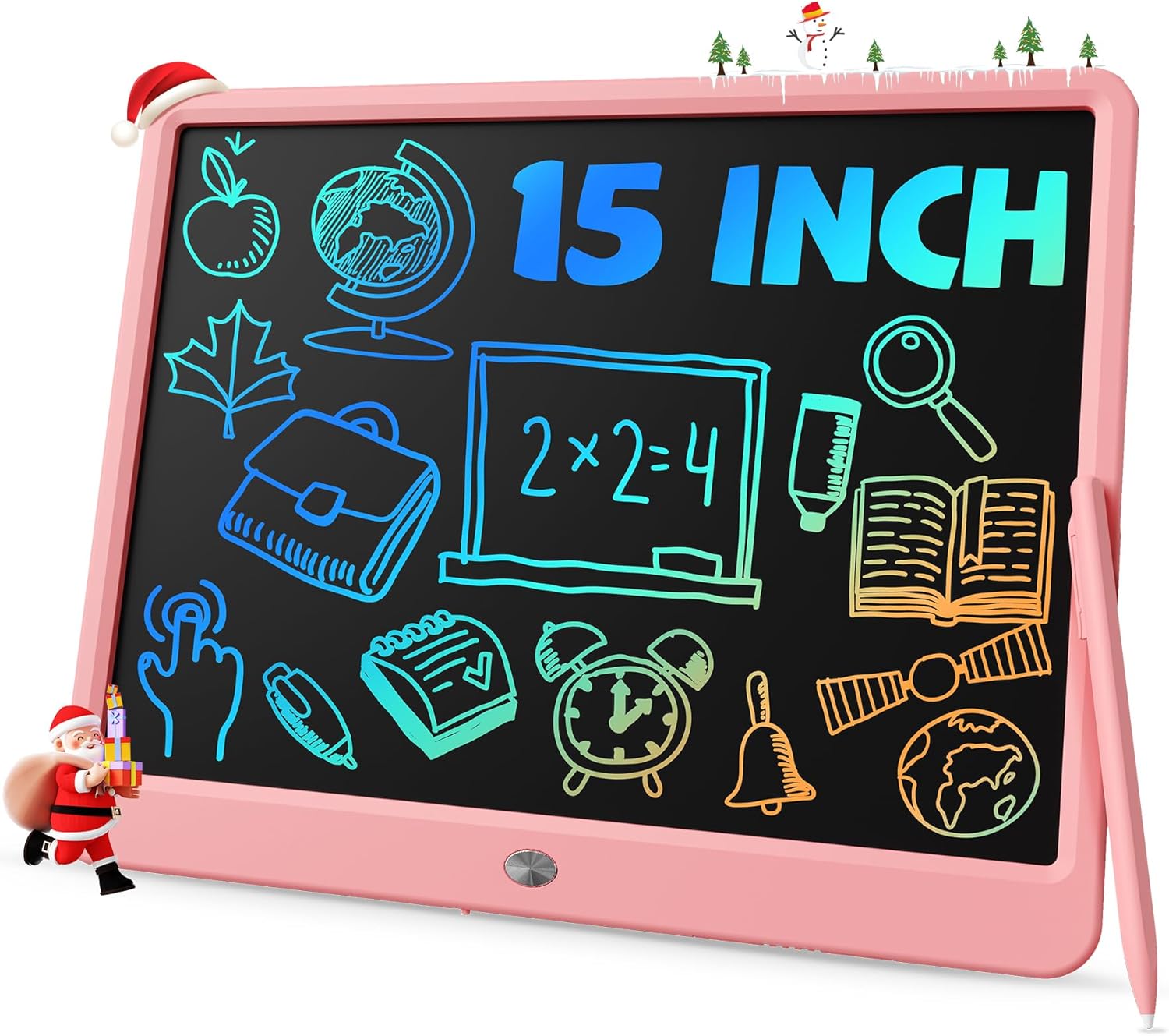 TEKFUN Teen Girl Gifts Ideas, 15inch LCD Writing Tablet for Kids Age 8-10 and Up...