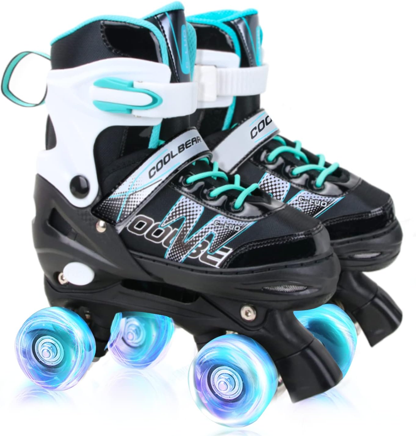 Sowume Adjustable Roller Skates for Girls and Wome...