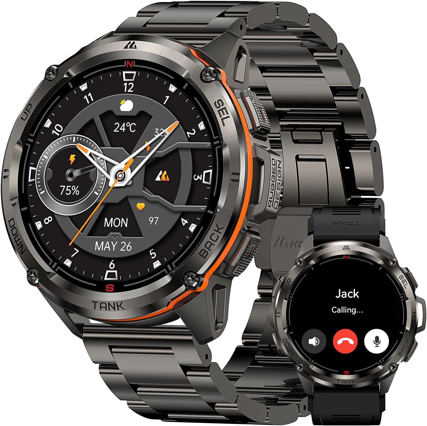 AMAZTIM GPS Smart Watch for Men, 6 Satellite Posit...
