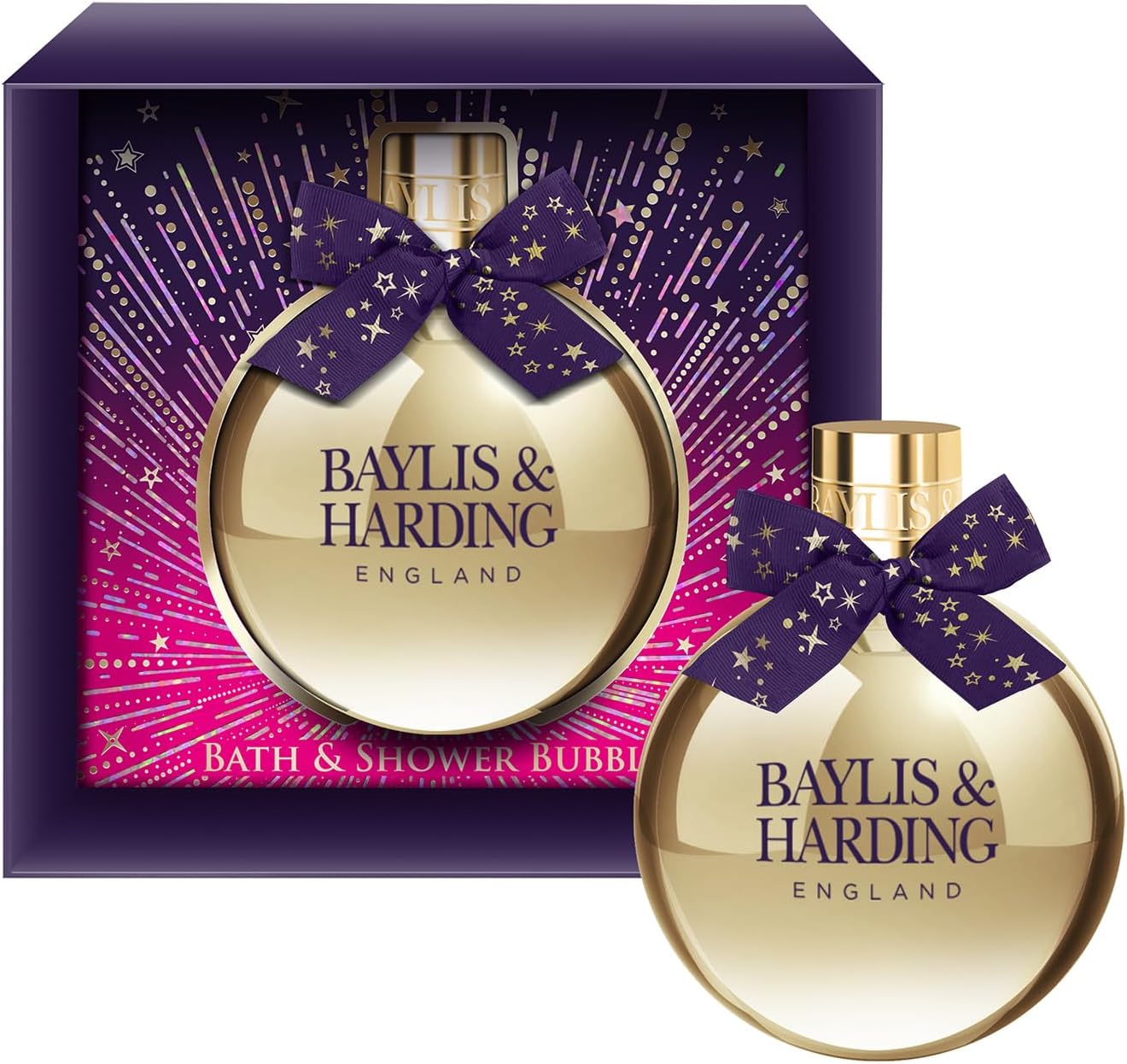 Baylis & Harding Moonlight Fig Festive Bauble Gift - Vegan Friendly (Pack of 1)