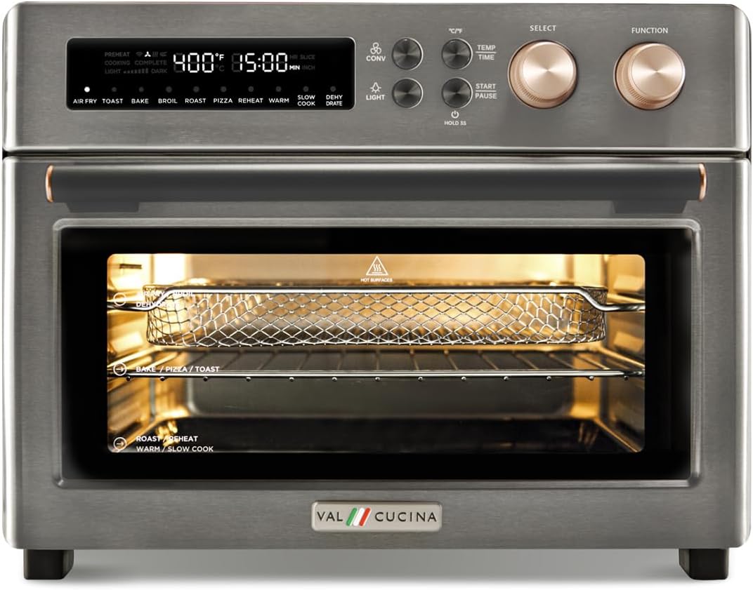 Infrared Heating Air Fryer Toaster Oven, Extra Large Countertop Convection Oven...