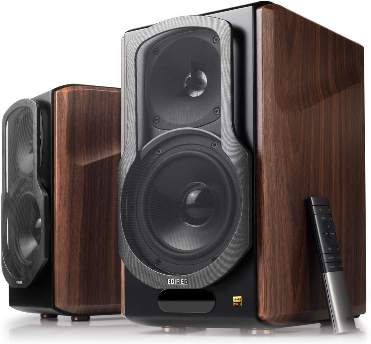 Edifier S2000MKIII Coaxial, Bluetooth, Optical and RCA Bookshelf 2.0 Speakers, N...