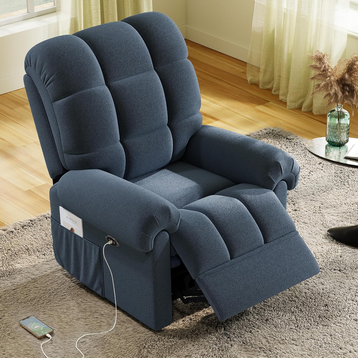 2024 New Power Recliner Chair for Adults, Adjustable Electric Chair Power Reclin...