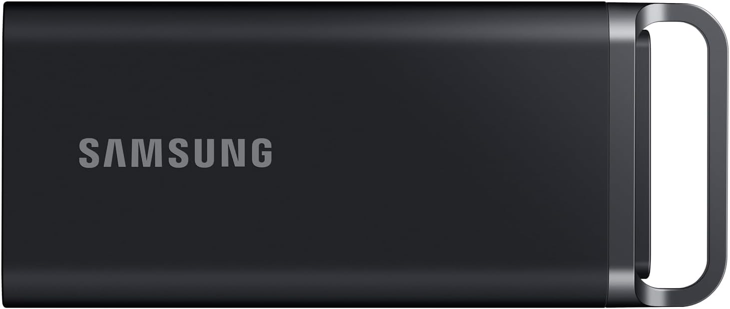 Samsung Portable SSD T5 EVO, 8 TB, USB 3.2 Gen. 1, 460 MB/s read, 460 MB/s write...