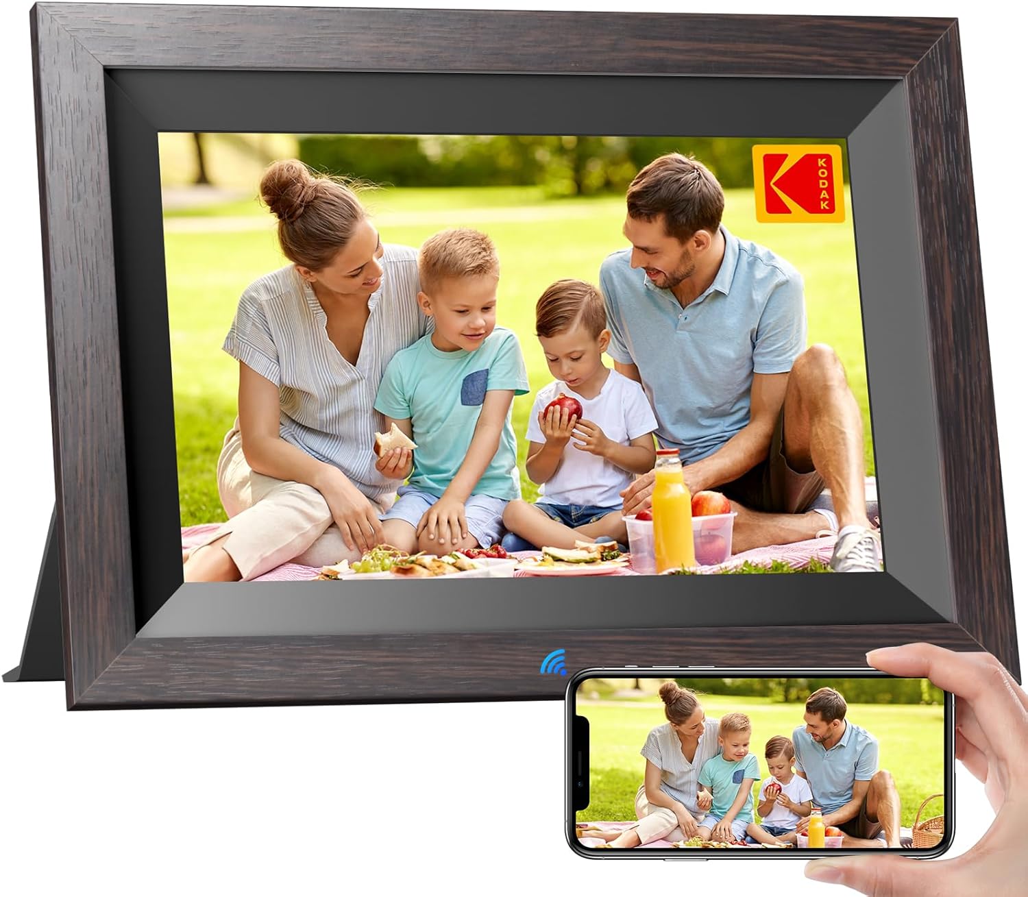 KODAK Digital Picture Frame 10.1 Inch WiFi Electronic Picture Frame HD IPS Touch...