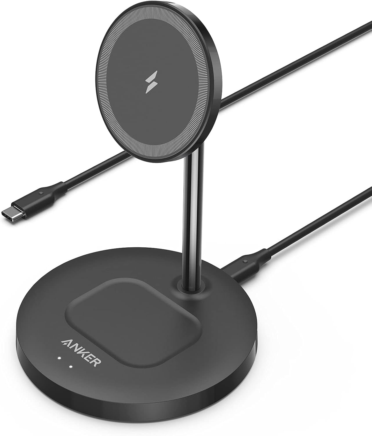 Anker Wireless Charging Stand, PowerWave 2-in-1 Ma...