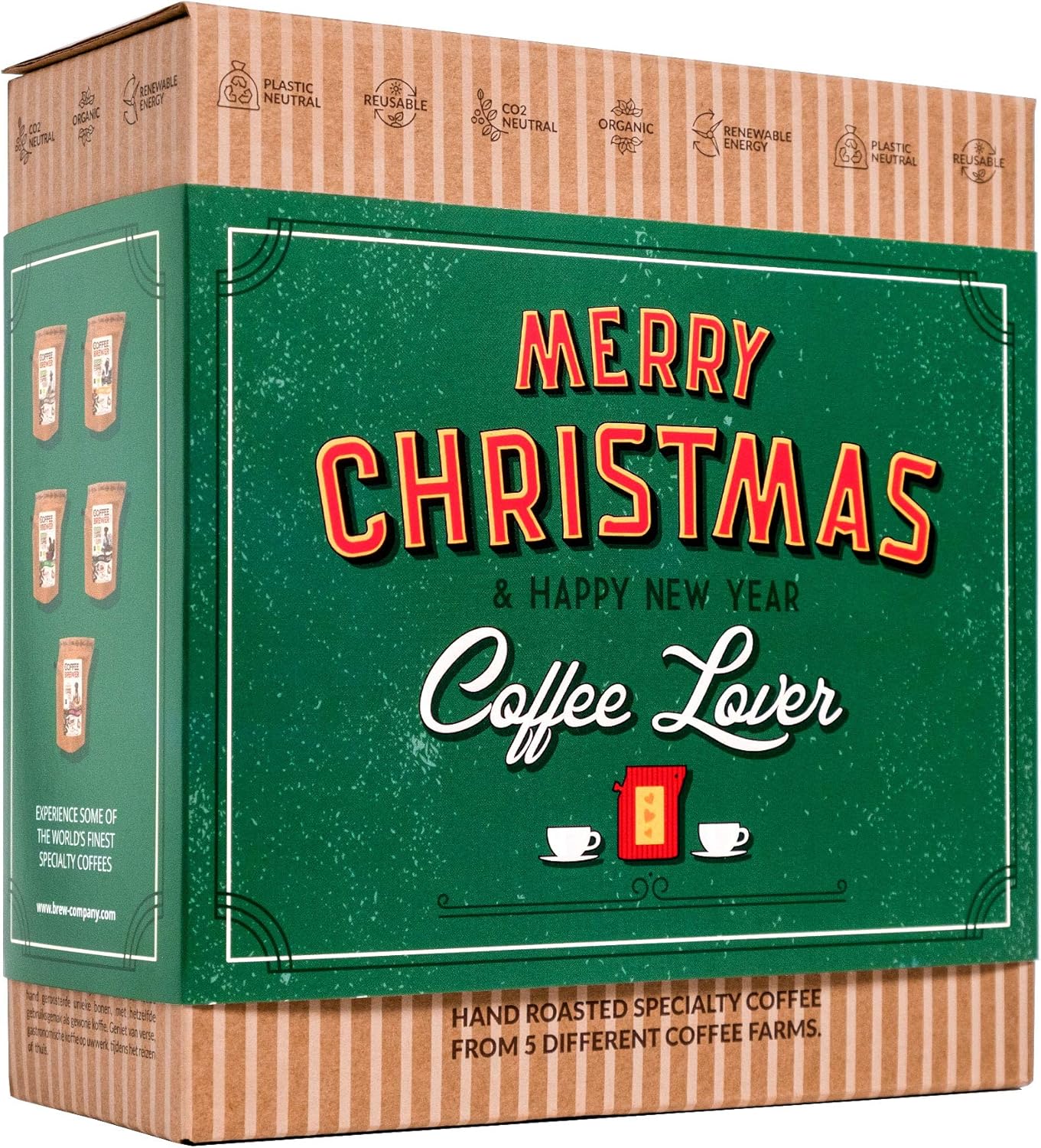 Christmas Coffee Gifts for Men & Women - 5 of the World's Finest Single Estate S...